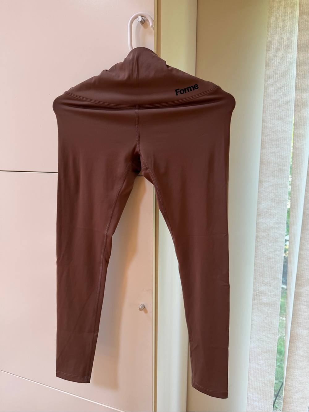 Forme High-Rise Brown Performance Leggings - Picture 3 of 3